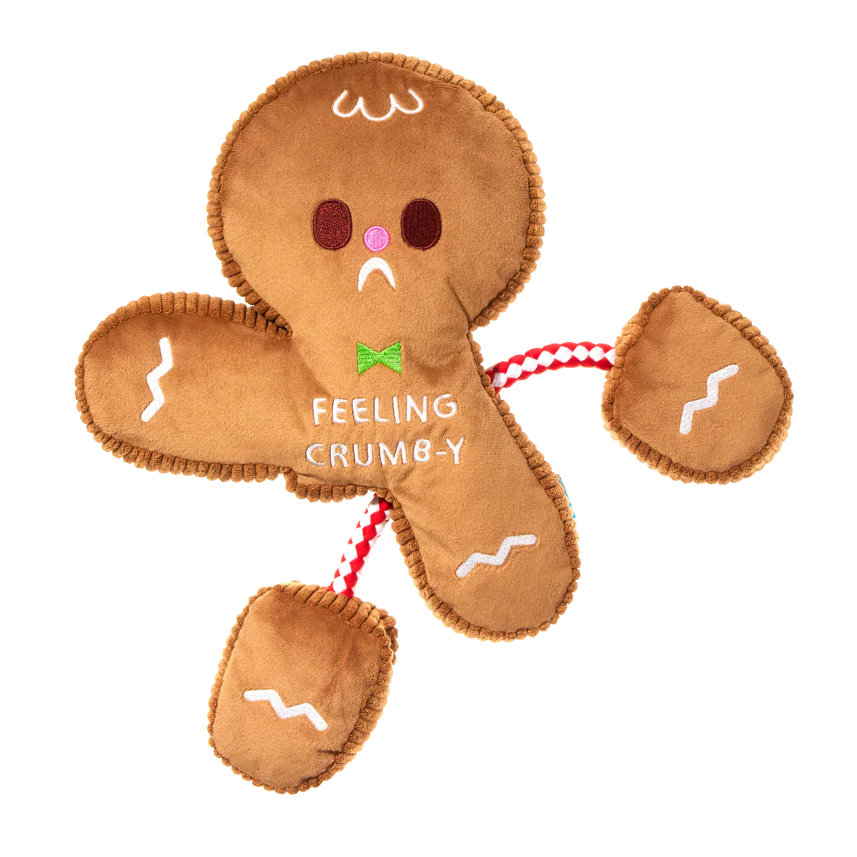 The Crumbum King Plush Tug + Extra-Large Dog Toy