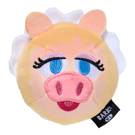 The Muppet Kermit & Miss Piggy Super Chewer Bundle Durable Multi-Part Dog Toy - Image 2