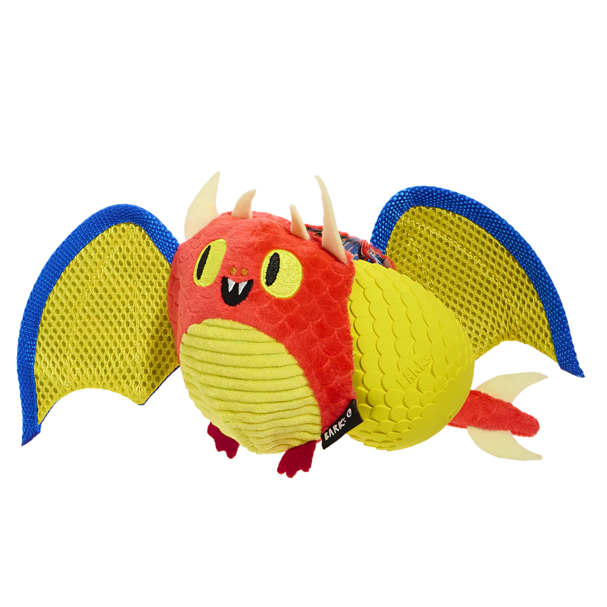 Thiccwing the Dragon Super Chewer Durable 2-in-1 + Fetch Dog Toy