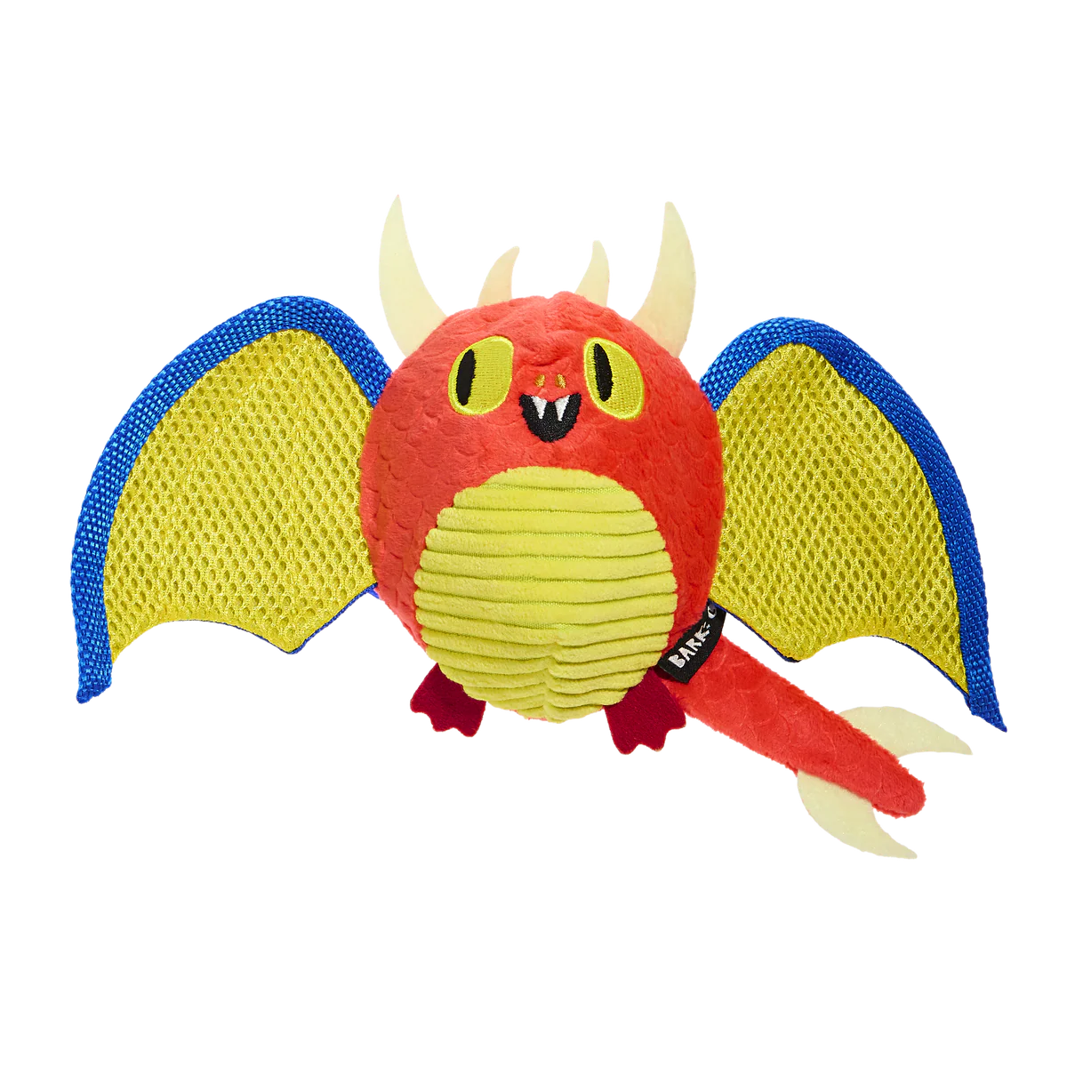 Thiccwing the Dragon Super Chewer Durable 2-in-1 + Fetch Dog Toy - Image 3