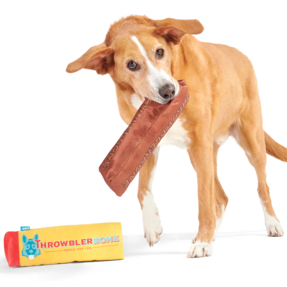 ThrowblerBone Plush Extra-Large Multi-Part + Enrichment Dog Toy - Image 2