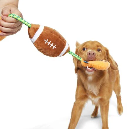 Touchdown Tug Plush Tug Dog Toy - Image 3