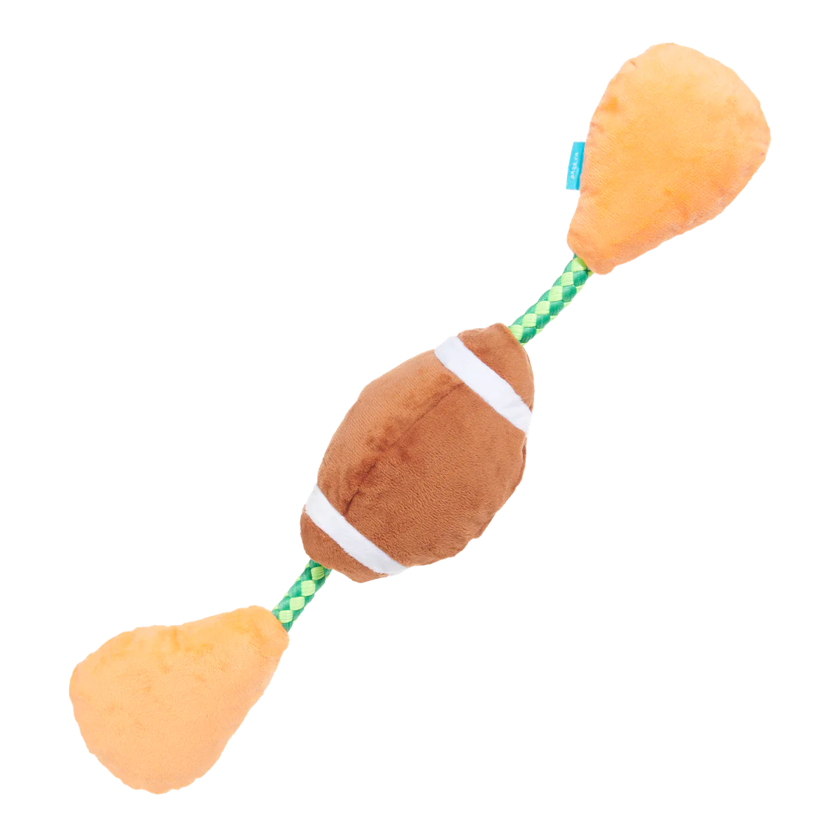 Touchdown Tug Plush Tug Dog Toy - Image 4