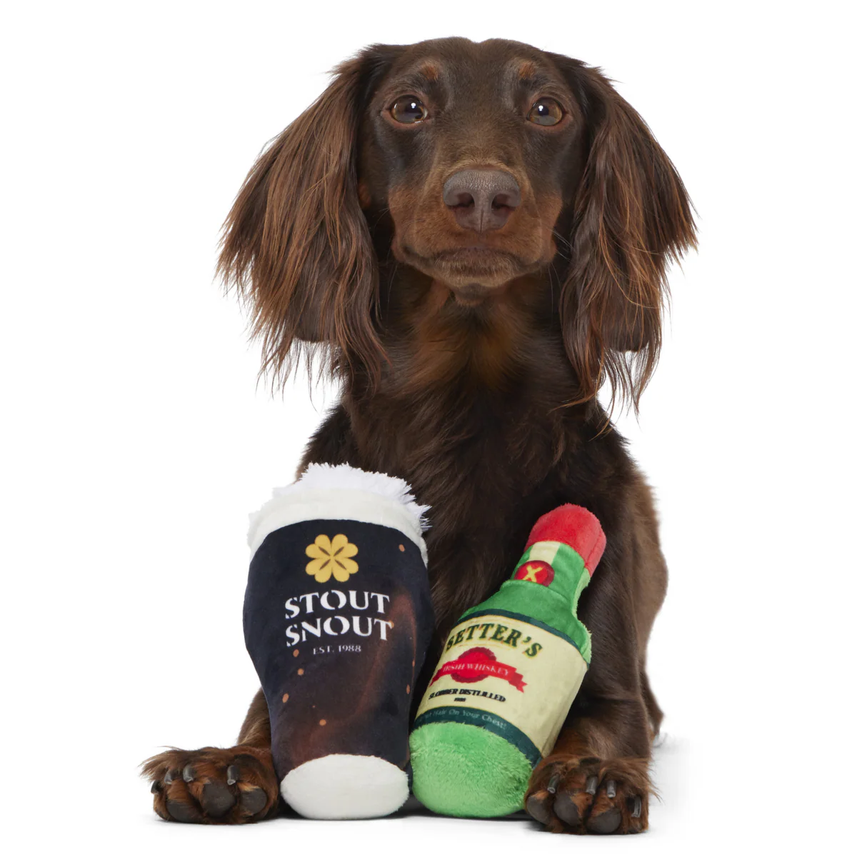 Wee Nip & Sip Plush Multi-Part Dog Toy - Image 2