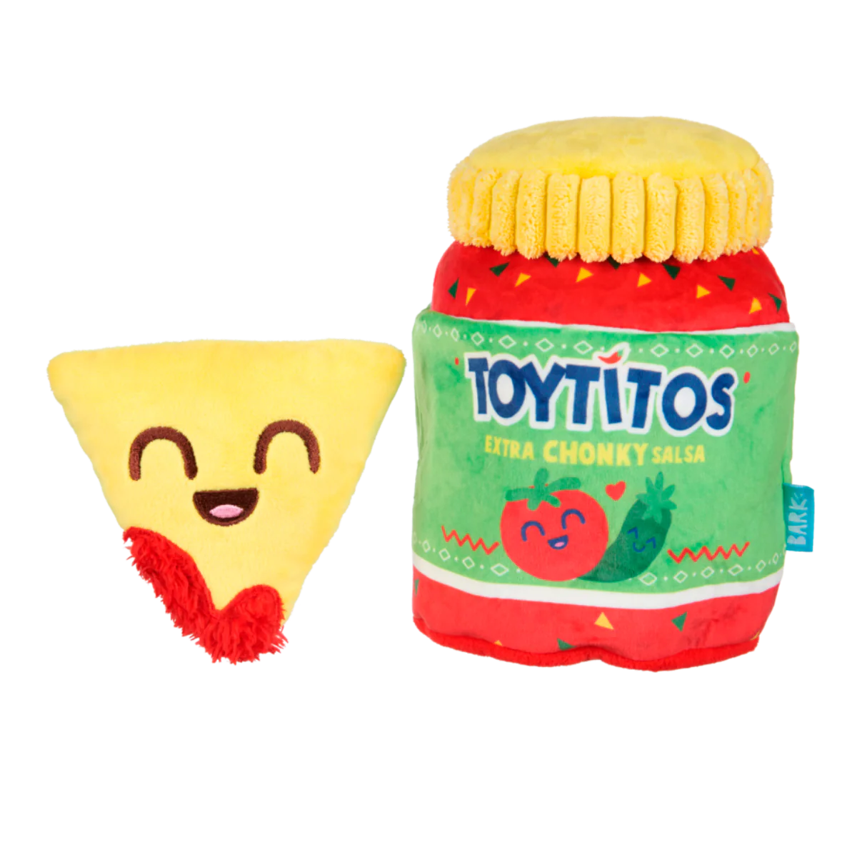 Yip & Salsa Plush Multi-Part Dog Toy